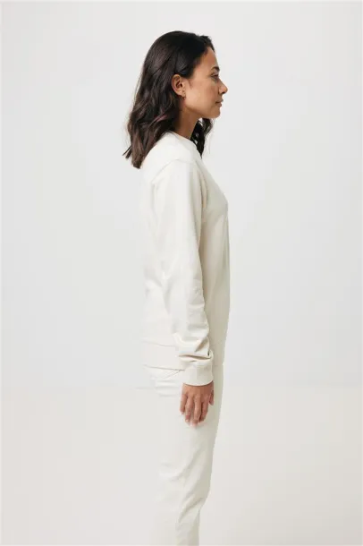  Iqoniq Denali recycled cotton crew neck undyed, natural raw - iqoniq natural raw