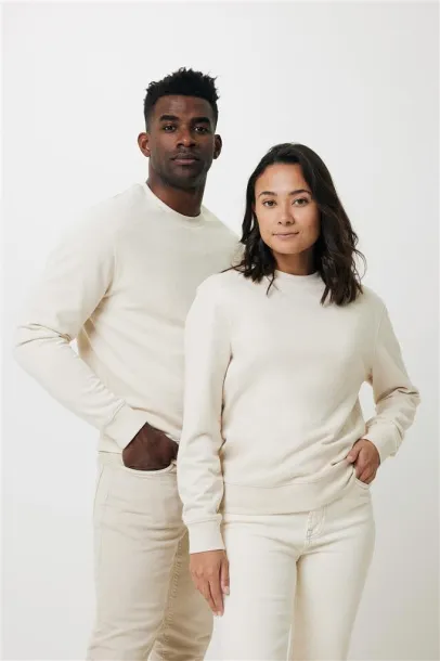  Iqoniq Denali recycled cotton crew neck undyed, natural raw - iqoniq natural raw