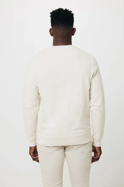  Iqoniq Denali recycled cotton crew neck undyed, natural raw - iqoniq white 