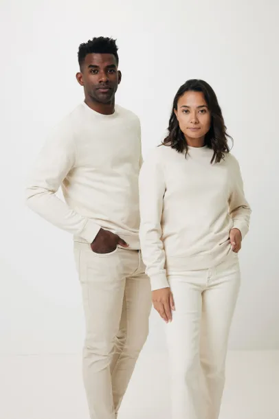  Iqoniq Denali recycled cotton crew neck undyed, natural raw - iqoniq natural raw