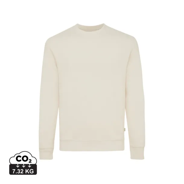  Iqoniq Denali recycled cotton crew neck undyed, natural raw - iqoniq natural raw