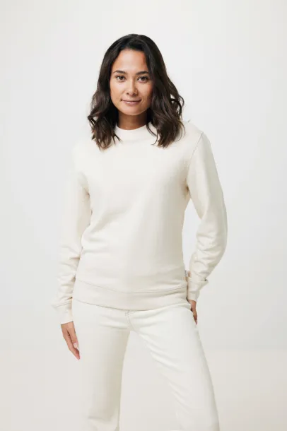  Iqoniq Denali recycled cotton crew neck undyed, natural raw - iqoniq natural raw