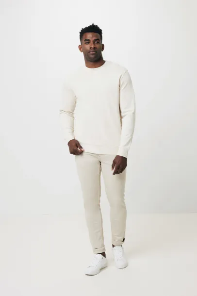  Iqoniq Denali recycled cotton crew neck undyed, natural raw - iqoniq natural raw