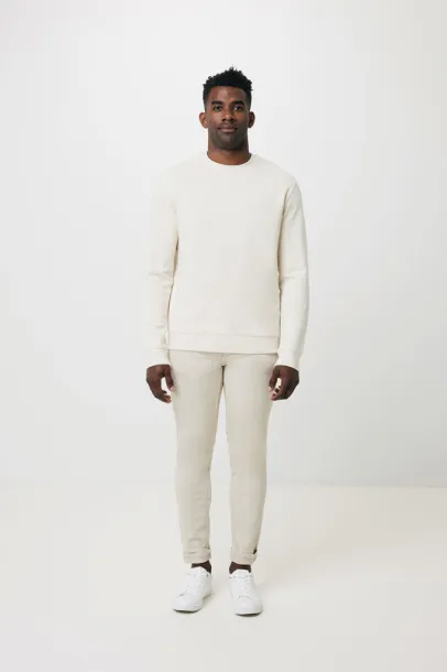 Iqoniq Denali recycled cotton crew neck undyed, natural raw - iqoniq natural raw