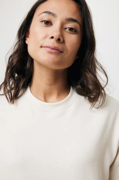  Iqoniq Denali recycled cotton crew neck undyed, natural raw - iqoniq natural raw