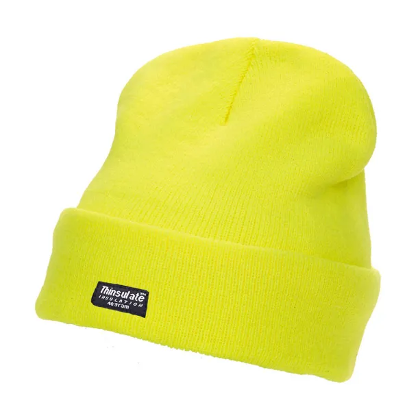  Fluo Thinsulate® Hat - Yoko Fluo Yellow