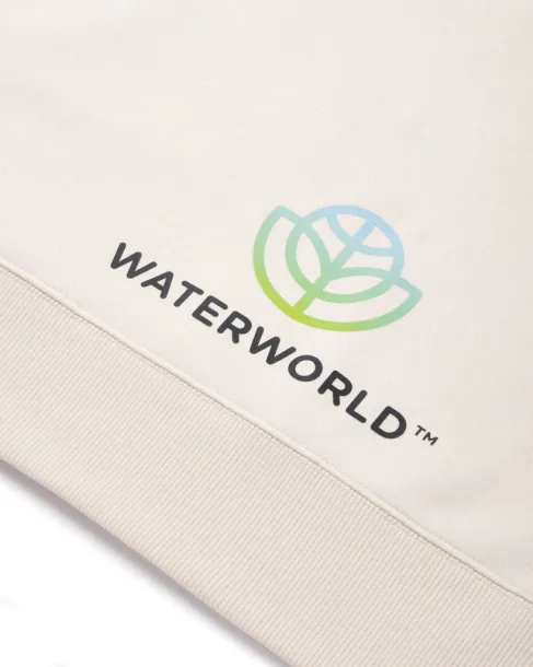  Iqoniq Denali recycled cotton crew neck undyed, natural raw - iqoniq natural raw