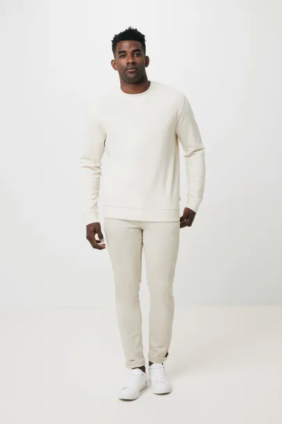  Iqoniq Denali recycled cotton crew neck undyed, natural raw - iqoniq natural raw