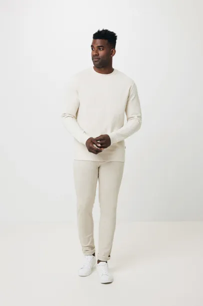  Iqoniq Denali recycled cotton crew neck undyed, natural raw - iqoniq natural raw