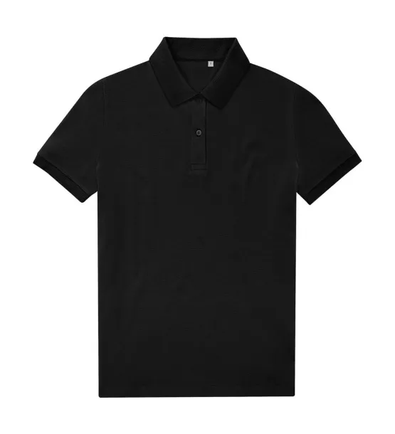  Eco ženska polo majica, 180 g/m² - B&C Crna