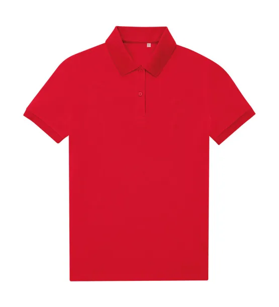  Eco ženska polo majica, 180 g/m² - B&C Crvena