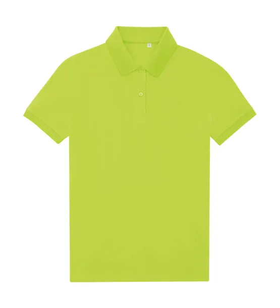  Eco ženska polo majica, 180 g/m² - B&C Acid Lime
