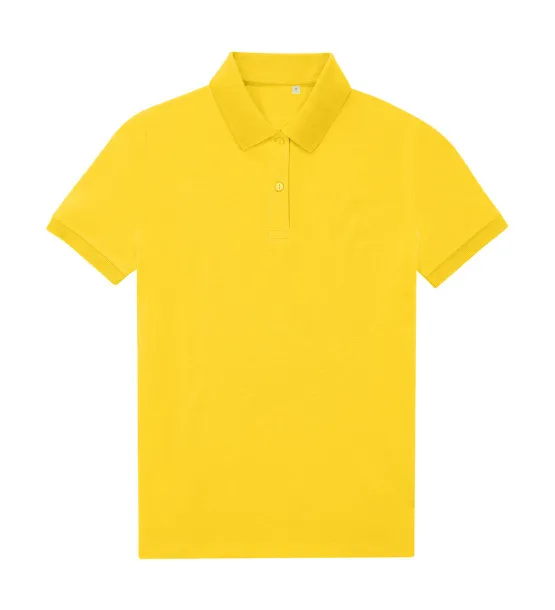  Eco ženska polo majica - B&C Pop Yellow