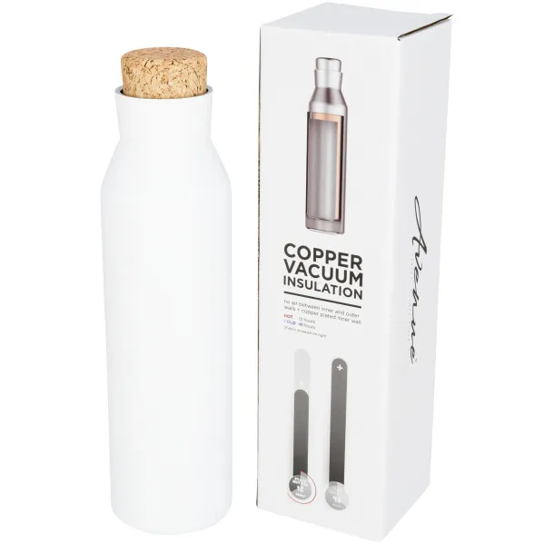 Norse 590 ml copper vacuum insulated bottle - Unbranded White