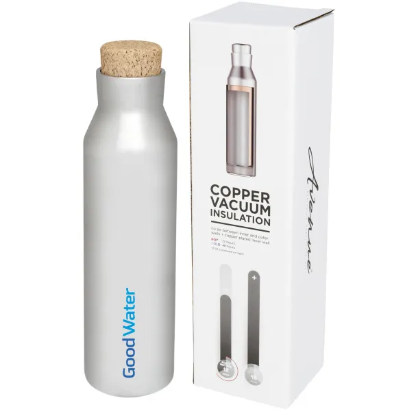 Norse 590 ml copper vacuum insulated bottle - Unbranded Silver