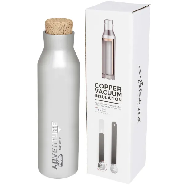 Norse 590 ml copper vacuum insulated bottle - Unbranded Silver