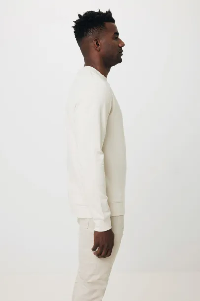  Iqoniq Denali recycled cotton crew neck undyed, natural raw - iqoniq white 