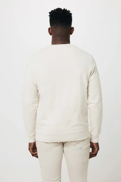  Iqoniq Denali recycled cotton crew neck undyed, natural raw - iqoniq white 