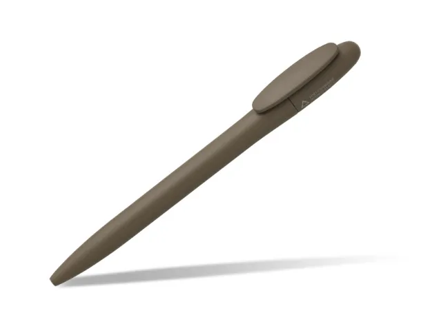 BAY ECO Maxema recycled plastic ball pen - MAXEMA Brown