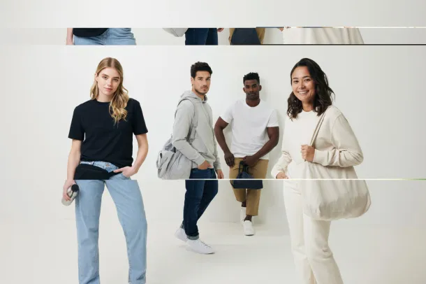  Iqoniq Denali recycled cotton crew neck undyed, natural raw - iqoniq natural raw