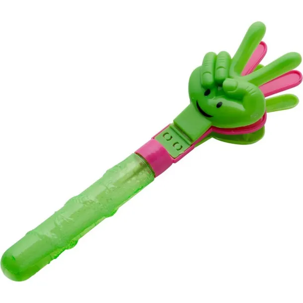  Bubble blower, hand clapper multicolour