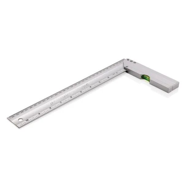  Ruler with level - XD Collection Silver 