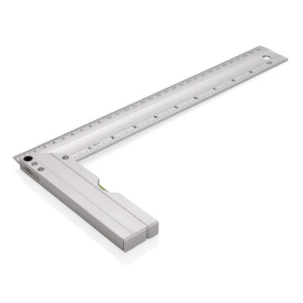  Ruler with level - XD Collection Silver 