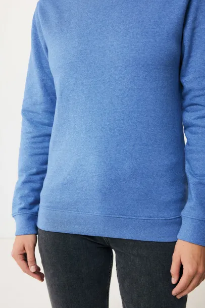  Iqoniq Denali neobojeni pulover od recikiranog pamuka, 340 g/m² - iqoniq heather blue