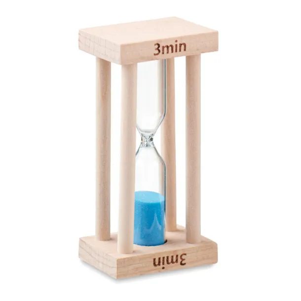 CI Wooden sand timer 3 minutes Wood