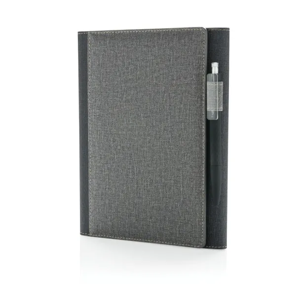  A5 Deluxe design notebook cover - XD Collection Grey 