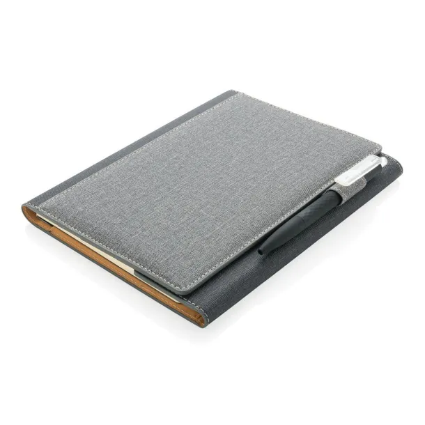  A5 Deluxe design notebook cover - XD Collection Grey 