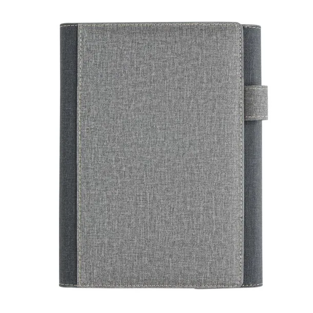  A5 Deluxe design notebook cover - XD Collection Grey 