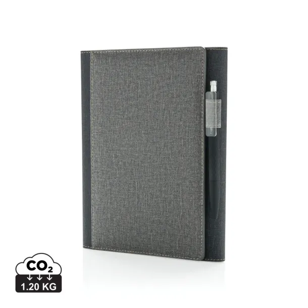  A5 Deluxe design notebook cover - XD Collection Grey 