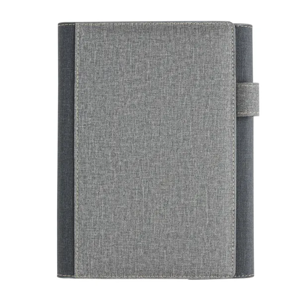  A5 Deluxe design notebook cover - XD Collection Grey 