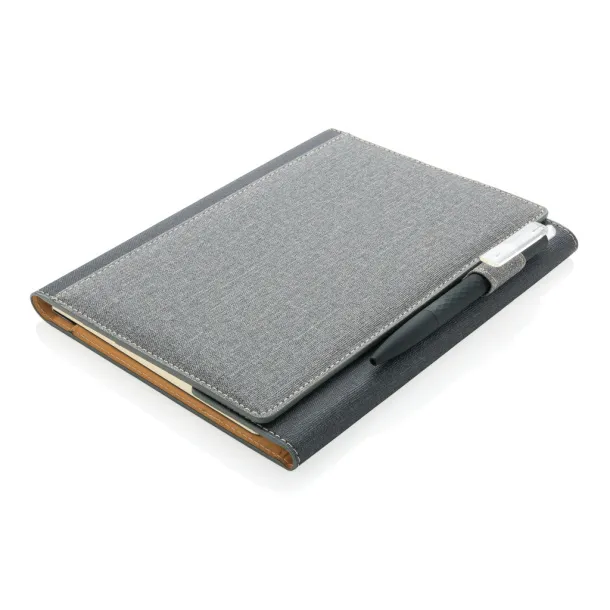  A5 Deluxe design notebook cover - XD Collection Grey 