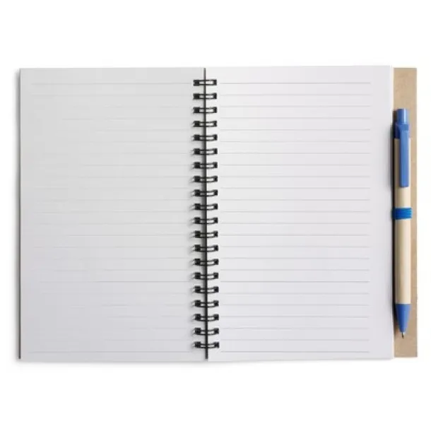  Notes s kemijskom olovkom, cca A5 Plava