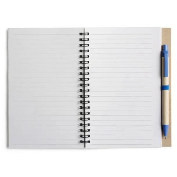  Notes s kemijskom olovkom, cca A5 Plava