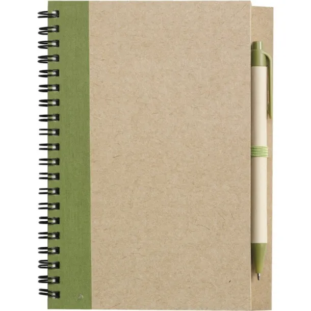  Notes s kemijskom olovkom, cca A5 light green