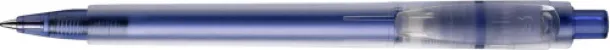 STILOLINEA OSLO Stilolinea Oslo frosty plastic ballpen - Stilolinea Plava