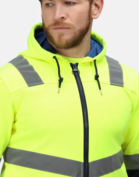  Hi-Vis hoodie s patentnim zatvaračem - Regatta High Visibility