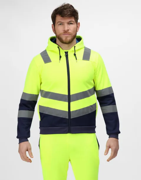  Hi-Vis hoodie s patentnim zatvaračem - Regatta High Visibility