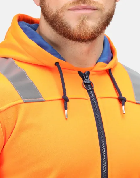  Hi-Vis hoodie s patentnim zatvaračem - Regatta High Visibility