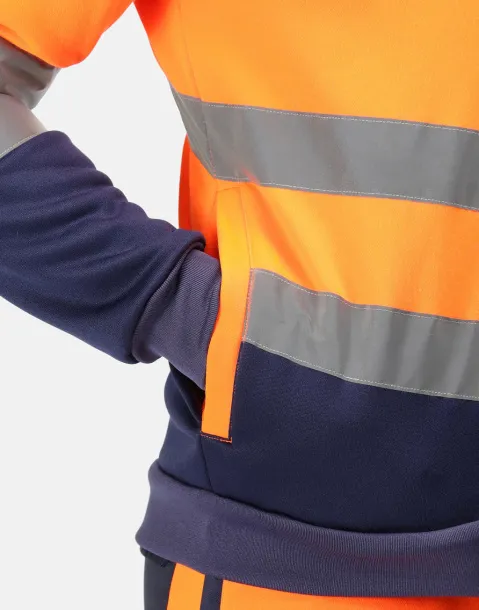  Hi-Vis hoodie s patentnim zatvaračem - Regatta High Visibility