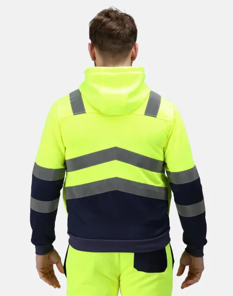 Hi-Vis hoodie s patentnim zatvaračem - Regatta High Visibility