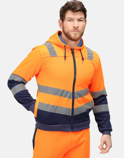  Hi-Vis hoodie s patentnim zatvaračem - Regatta High Visibility