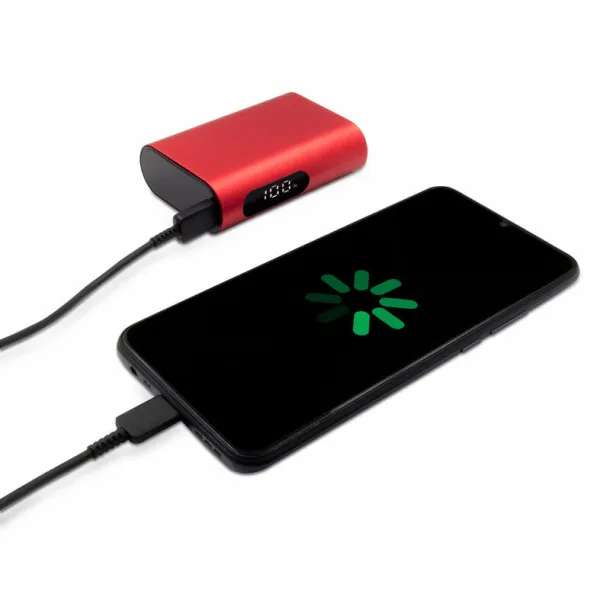 Walt Power bank 10000 mAh red