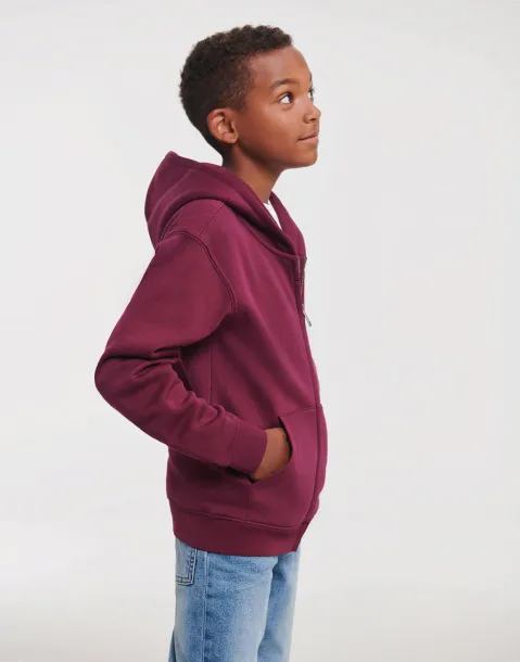  Kids' Authentic Zipped Hood Sweat - Russell 