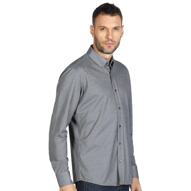 GRANT LSL Men's long sleeve shirt - EXPLODE Gray