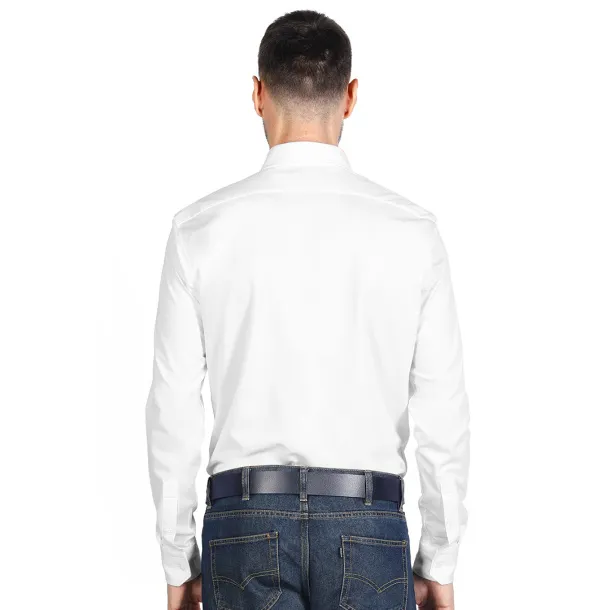 GRANT LSL Men's long sleeve shirt - EXPLODE White