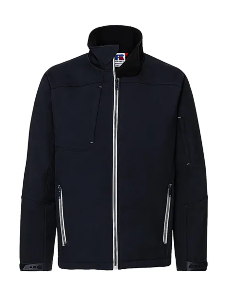  Men's Bionic Softshell Jacket - Russell  French Navy